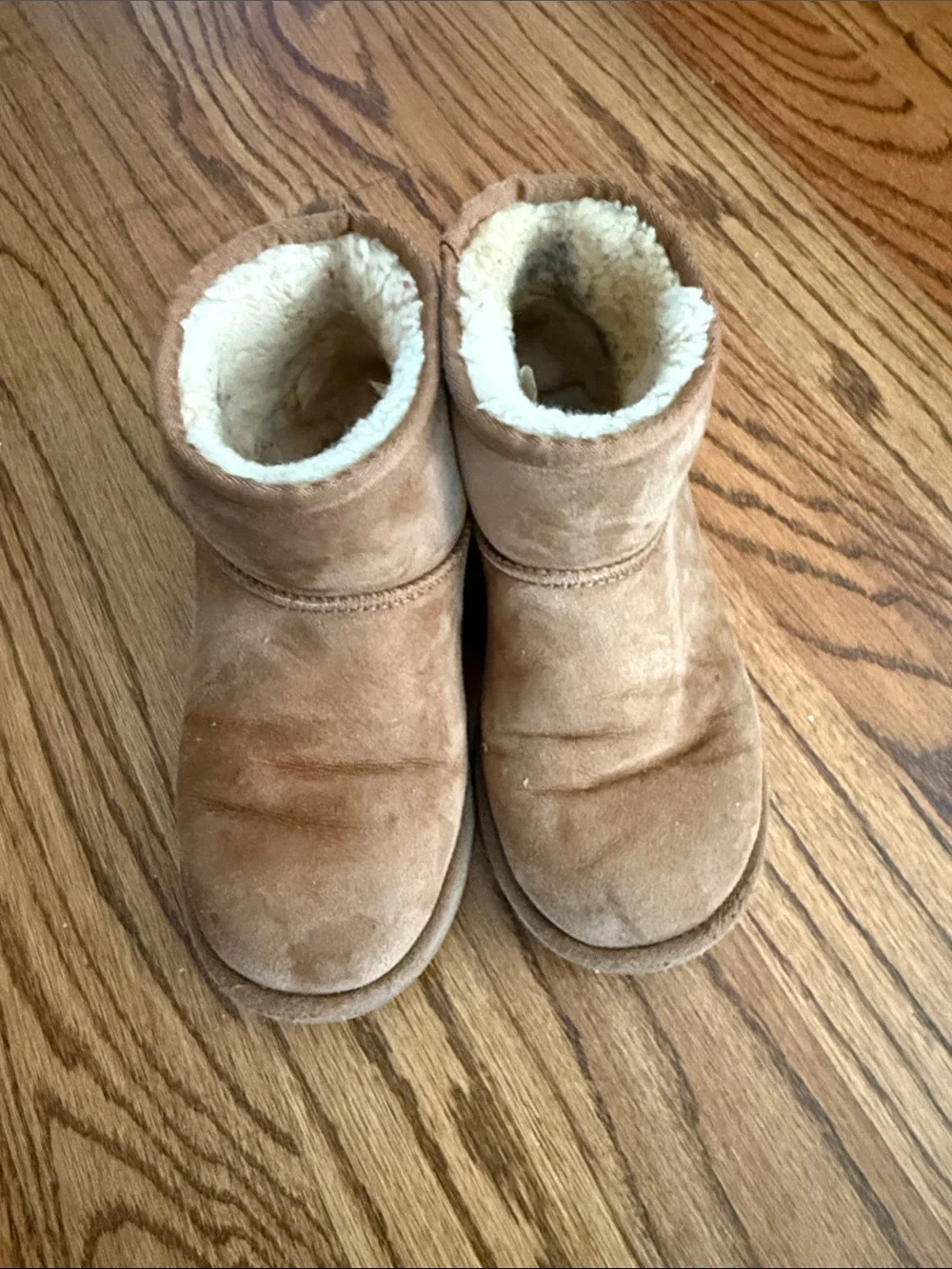 Ugg Kids Cozy Shearling-Lined Suede Boots